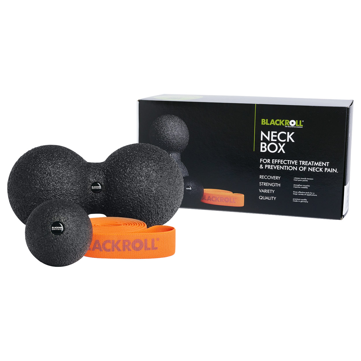 Blackroll Neck Box 3-pcs, fascia set neck buy online