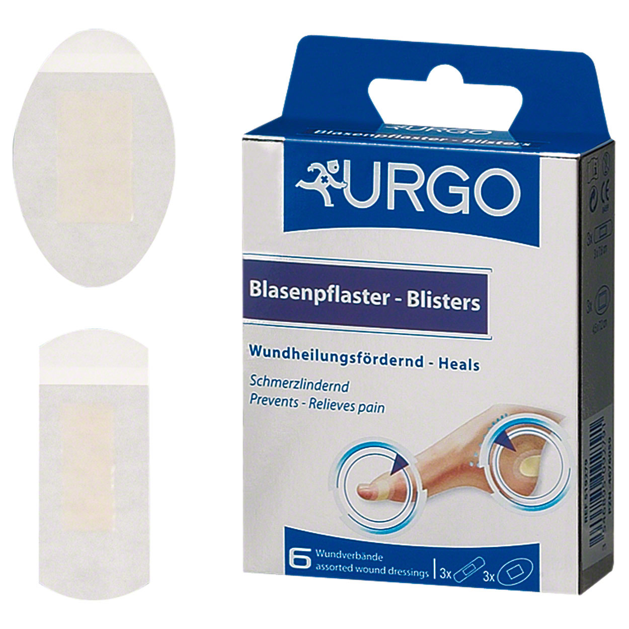 URGO blistering plaster, 6 pc. buy online