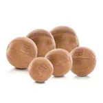 Product image: ARTZT Vintage Series leather medicine ball set 6 pcs., 1-5 kg