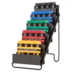 Product image: Digi-Flex Hand trainer-set, 5 thickness ink. Storage display, set of 5