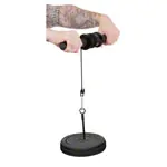 Product image: Forearm trainer incl. 2 weight plates made of cast iron, each 2.5 kg