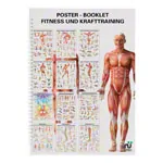 Mini-Poster Booklet Fitness and Weight training, LxB 34x24 cm, 12 posters