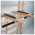 Product image: Pedalo dip bar set, dip bar + training bar for wall bars
