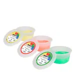 Product image: Physioflex therapy clay, set: 85 g, each 1x soft, medium, strong