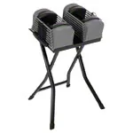 Product image: Power Block-Set 3pcs., Dumbbell Sport 50, 4,5-23kg pair + Folding Stand