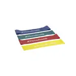 Product image: Thera-Band loop set of 4, ø 20 cm, 7,6x30,5 cm, each 1x yellow, red, green, blue