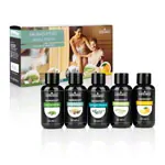 Product image: tester set sauna fragrances, 5 bottles of 50 ml