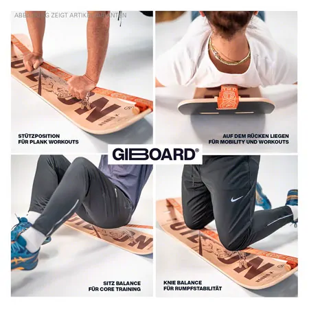 GIBBON Giboard Set Bonzo Classic, Double Slackline