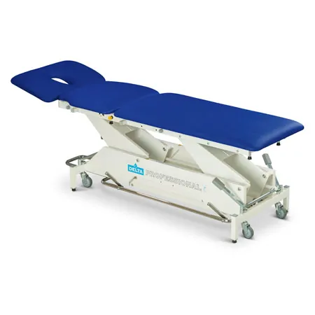 Delta therapy table DP3 with wheel lift system and all-round switch