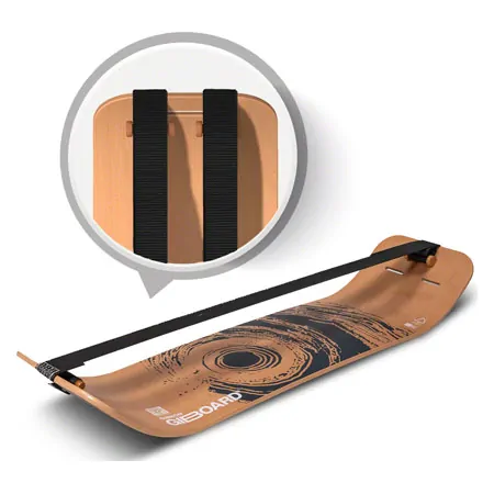 GIBBON Giboard Set Active Black, Double Slackline