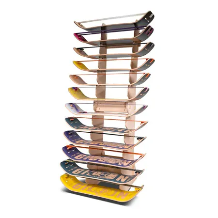 GIBBON Giboard set storage stand + 12 giboards, 13 pcs.