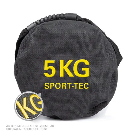 Sport-Tec Powerbag Robusta,  21,5 cm x 52 cm, 5 kg, yellow