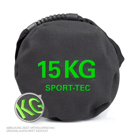 Sport-Tec Powerbag Robusta,  21,5 cm x 52 cm, 15 kg, green