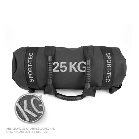 Sport-Tec Powerbag Robusta,  23 cm x 56 cm, 25 kg, grey