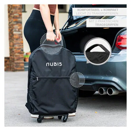 NUBIS Inflatable Massage Table Pro 2.0, LxWxH 190x75x66-88 cm