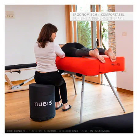 NUBIS Inflatable massage table Pro 2.0, incl. stool 35x60 cm