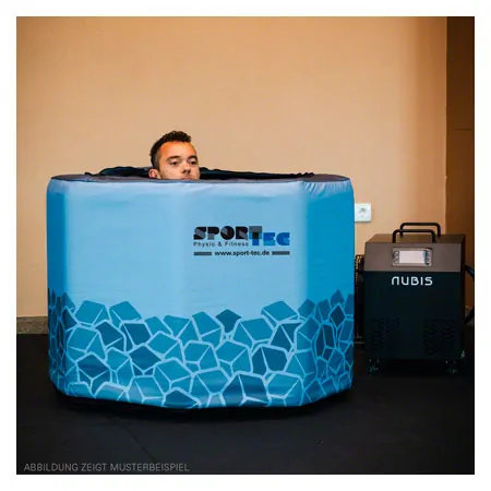 Customizable print logo and full-colour print for NUBIS IceBath cooling basin