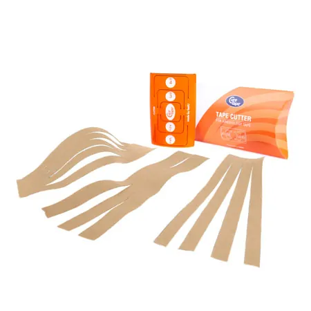 CureTape Set, 7-tlg., Cutter + 6 Rollen CureTape Classic, 5 m x 5 cm