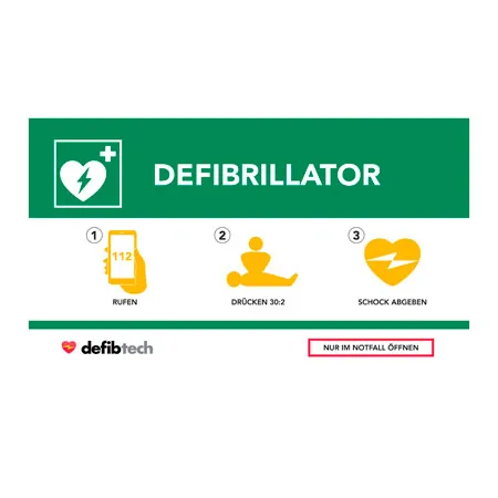 Defibtech Lifeline Protection Cabinet Set, 3 pcs., for AED + AED View