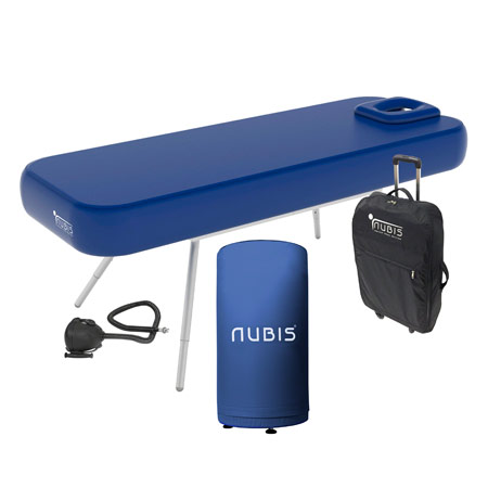 NUBIS Inflatable massage table Pro 2.0, incl. stool 35x60 cm