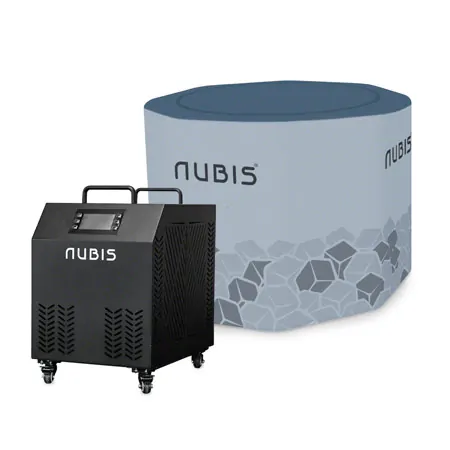 NUBIS inflatable cooling pool IceBath + cooling unit Chiller, incl. pump and bag