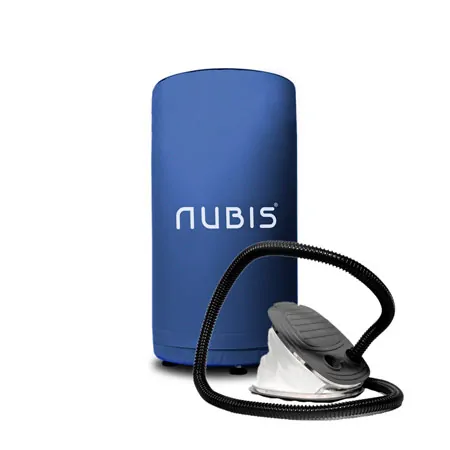 NUBIS inflatable stool incl. carrying bag, 35 x 60 cm + foot pump